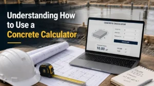 how to use a concrete calculator by BRAND BOA